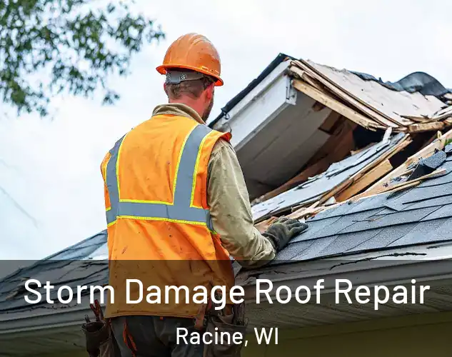  Storm Damage Roof Repair Racine, WI